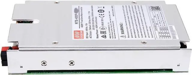 Alt view image 3 of 5 - Mean Well NTS Sine Wave - Inverter NTS-400P-212 400W