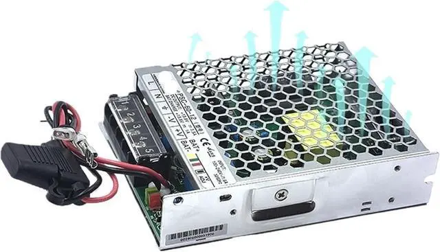 Alt view image 4 of 6 - PSC-60W New UPS Charge Switching Power Supply with Fuse 90-264VAC 60W 13.8V 1A 27.6V 0.7A for Charge(24V_60W)