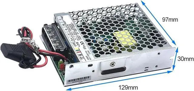 Alt view image 6 of 6 - PSC-60W New UPS Charge Switching Power Supply with Fuse 90-264VAC 60W 13.8V 1A 27.6V 0.7A for Charge(24V_60W)