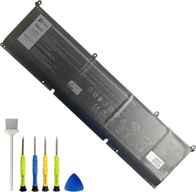 Main image of 8FCTC 56Wh Battery Replacement for Dell Alienware M17 R4 R3 M15 R4 R3 Vostro 7620 7510 Precision 5570 5560 5550 Inspiron 5620 7610 7510 XPS 15 9520 9500 9510 G15 5510 5520 Series 11.4V 4650