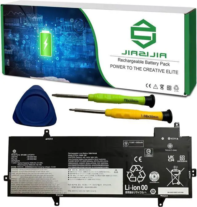 Main image of L21C3P72 Laptop Battery Replacement for Lenovo ThinkPad Z13 Gen 1 2022 Gen 2 2023 Series SB10W51983 5B10W51882 SB11M89884 5B11M90083 L21B3P71 SB10W51984 5B10W51883 L21M3P72 11.64V 51.5Wh