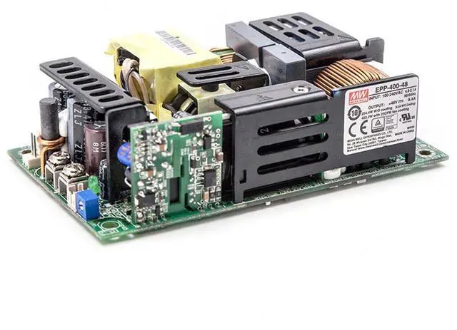 Main image of EPP-400-48 Compact 400W 48V 8.4A Industrial Power Supply, Universal AC Input with PFC, Low Noise, Overload Protection, Up to 94% Efficiency, Suitable for 5000m Altitude