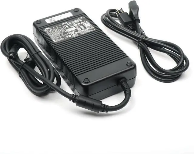 Alt view image 2 of 7 - Dell Laptop Charger 330W Watt Barrel 7.4mm tip AC Power Adapter,Alienware M16 M17 R3 M18 X17 R1 R4 AC Adapter, Black, LA330PM190