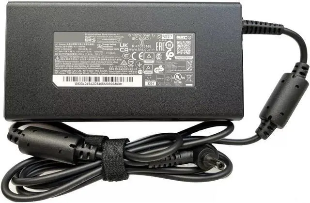 Main image of 20V 9A 180W AC Adapter Charger A17-180P4B Compatible for MSI Creator Z16 A11UET-043 A11UET-013 A12UET-031US Laptop