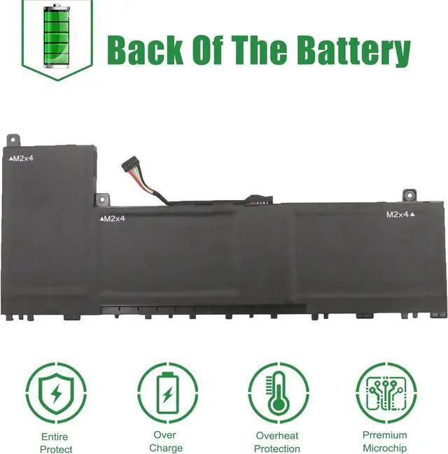 Alt view image 5 of 5 - L20M3PF1 SB11B44631 5B11B44633 Laptop Battery Replacement for Lenovo IdeaPad 5 Pro 14ARH7 14IAP7 14ACN6 Series L20D3PF0 SB11B44634 5B11B44625 L20C3PF1 SB11B44632 5B11B44626 11.52V 56.5Wh