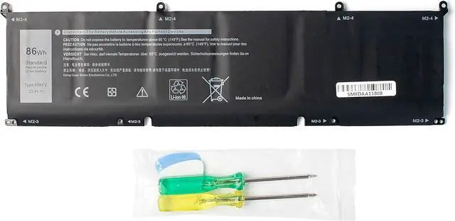 Main image of 86Wh 69KF2 Battery Replacement for Dell G7 15 7500 G15 5510 5511 5515 5520 5521 Alienware M15 R3 R4 R5 M17 R3 R4 XPS 15 9500 9510 9520 Precision 5550 5560 5570 Inspiron 7510 7610 7620 P87F P91F P45E