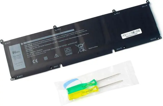 Alt view image 2 of 7 - 86Wh 69KF2 Battery Replacement for Dell G7 15 7500 G15 5510 5511 5515 5520 5521 Alienware M15 R3 R4 R5 M17 R3 R4 XPS 15 9500 9510 9520 Precision 5550 5560 5570 Inspiron 7510 7610 7620 P87F P91F P45E