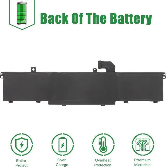 Alt view image 5 of 5 - L19C6P71 Laptop Battery Replacement for Lenovo ThinkPad P15 P17 T15G Series Notebook SB10T83202 5B10W13959 L19L6P71 SB10T83201 5B10W13958 Black 11.52V 94Wh 8120mAh