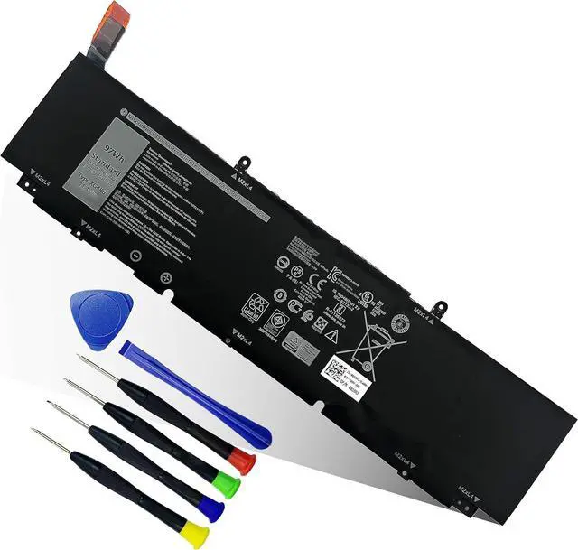 Main image of XG4K6 Battery Replacement for Dell XPS 17 9700 9710 9720 9730 Precision 5750 5760 5770 Series P92F P92F001 P92F002 P92F003 01RR3 001RR3 F8CPG 0F8CPG0YY3V 11.4V 97Wh 6-Cell