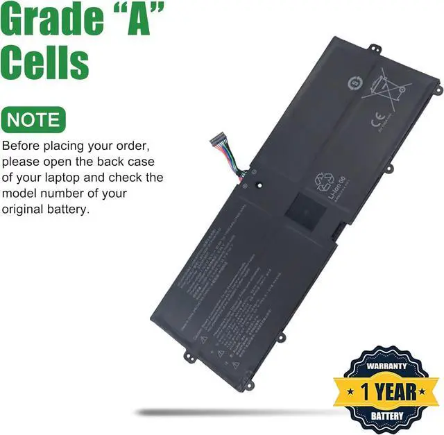 Alt view image 4 of 6 - LBY122CM Laptop Battery Replacement for LG Gram 16Z90R Series Notebook EAC64798311 Black 7.76V 90Wh 11600mAh
