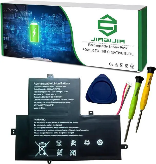 Main image of U478388PV-3S1P Laptop Battery Replacement for Gateway GWTN156-12 GWTN156-12BI GWTN156-12BK GWTN156-12BL GWTN156-12RD GWTN156-12GR Series Notebook 478388PV-3S1P Black 11.4V 37Wh 5000mAh