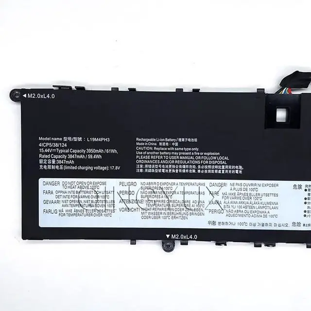 Alt view image 2 of 5 - L19M4PH3 L19D4PH3 L19C4PH3 5B10Z49514 SB10Z49515 5B10Z49519 5B10Z49518 Laptop Battery Compatible with Lenovo Lenovo Ideapad Yoga Slim 7 Pro-14ARH5 Slim 7 Pro-14ITLL 5 Series