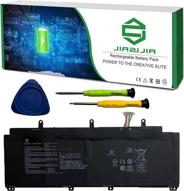 Main image of C41N2009 Laptop Battery Replacement for Asus Rog Flow X13 GV301 GV301QC GV301QE GV301QH GV301RA GV301RC GV301RE PV301 PV301QH Series Notebook Black 15.48V 62Wh 4007mAh