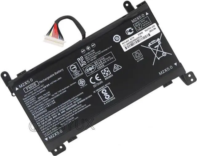 Main image of New FM08 HSTNN-LB8B 922753-421 922977-855 TPN-Q195 (16-Pin Connector) Laptop Battery Compatible with HP Omen 17-AN013TX 17-AN014TX 17-AN014NG 17-an008ur Series