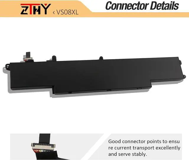 Alt view image 4 of 7 - VS08XL M86087-005 Laptop Battery Replacement for HP ZBook Fury 16 G9 / ZBook Fury 16 G10 / ZBook Fury 16 G11 Mobile Workstation Series TPN-IB0N TPN-DB1F M86087-001 M85951-171 M85951-271 15.44V 95Wh