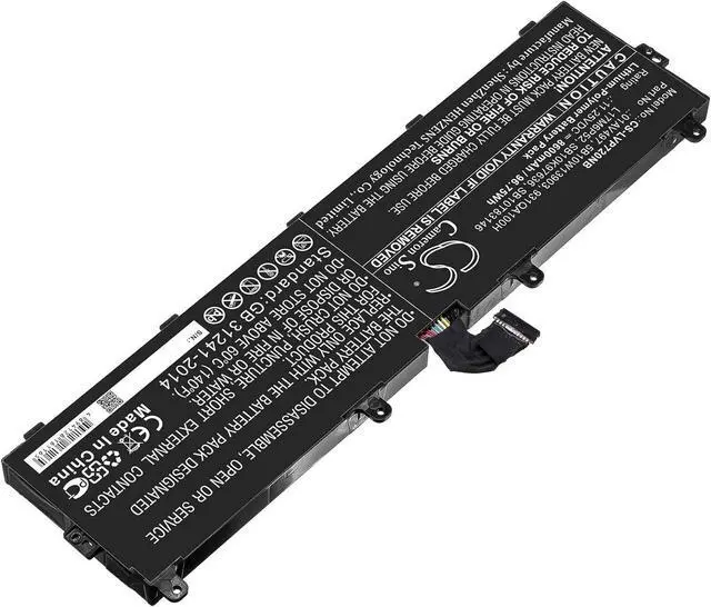 Alt view image 2 of 4 - HongQJY New Replacement Battery for ThinkPad P72, ThinkPad P73, ThinkPad P73-20QR0026GE, ThinkPad P73-20QR002TGE (8600mAh) 01AV497, 5B10W13903, 931QA100H, L17M6P52, SB10K97636, SB10T83146