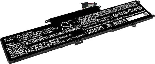 Main image of HongCSL New Replacement Battery for hinkpad l380 Yoga 20m9, ThinkPad L380,thinkpad l380 Yoga 20m8, Yoga L390 (3950mAh / 43.85Wh) 01AV481, 01AV482, 01AV483, 041AV481, 5B10W13885, 5B10W13892