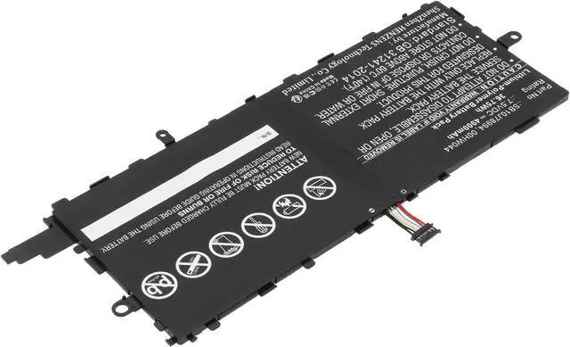 Alt view image 2 of 5 - Synergy Digital Tablet Battery, Compatible with Lenovo ThinkPad X1 Tablet Gen 2 Tablet, (Li-Pol, 7.5V, 4900mAh) Ultra High Capacity, Replacement for Lenovo SB10J78993 Battery