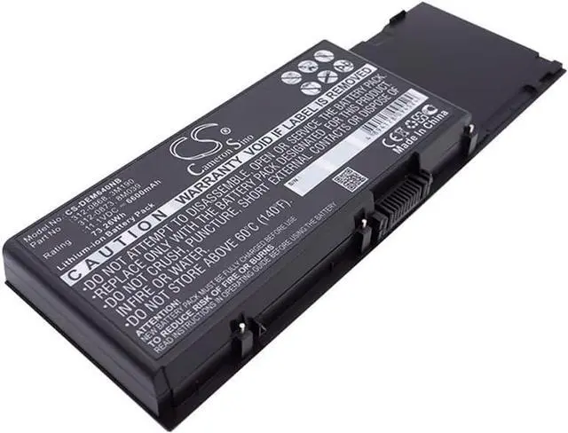 Alt view image 2 of 3 - 6600mAh/11.1V Battery Compatible with DELL fit P/N: 03M190, 05K145, 0DW554, 0KR854, 312-0212, 312-0427, 312-0428, 312-0460, 312-0461, 312-0466, 312-0467, 312-0599