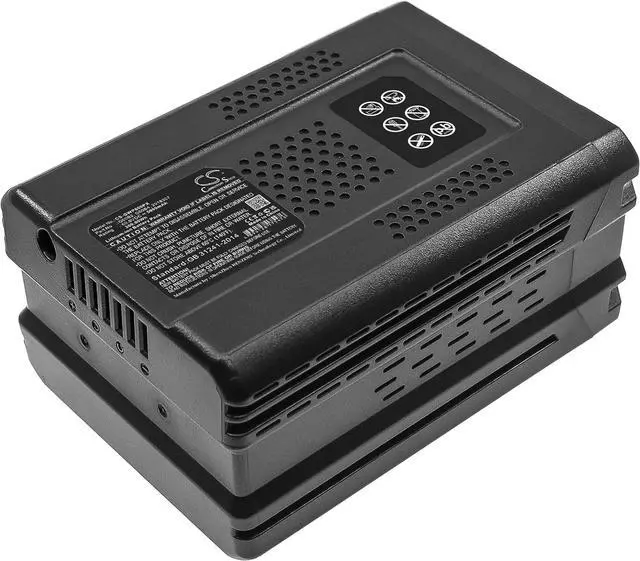 Alt view image 2 of 5 - ELMEKO Replacement for Battery Compatible Greenworks 2918307, G60B2, G60B4, Pro 60V 25" Brushless Self-Pro, Pro 60V 42" CrossoverT Riding, Pro 60V 42" CrossoverZ Zero Tu (5000mAh/60.0V)