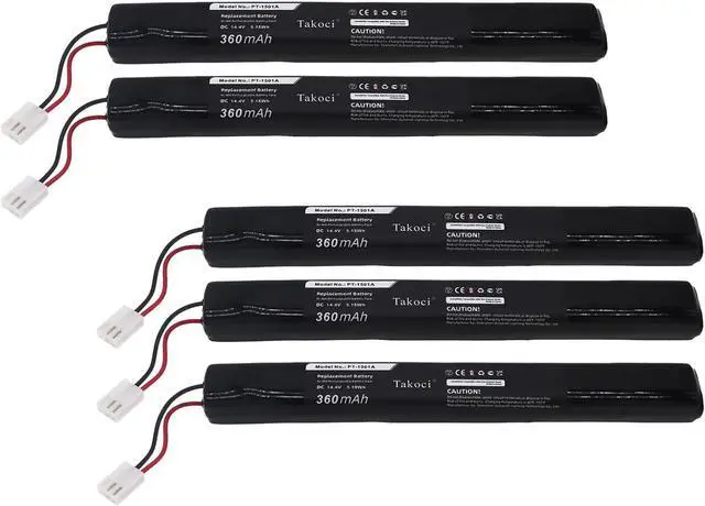Main image of 5pcs 360mAh/14.4V PJ-4844A SB-BT500-N Replacement Battery for Bro'ther PJ-663 PJ-563 PJ-520 PJ-522 PJ-523 PJ-673 PocketBook PocketBook + PocketBook300 PA-BT-500 Ni-MH Portable Printer Battery