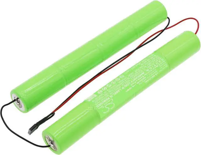 Alt view image 2 of 5 - 9.6V High-Performance Replacement Battery for SONEL AKU-02 MIC-1000 Index CAT. WAAKU02 MIC-2500 with WAAKU02 AKU-02/2000mAh