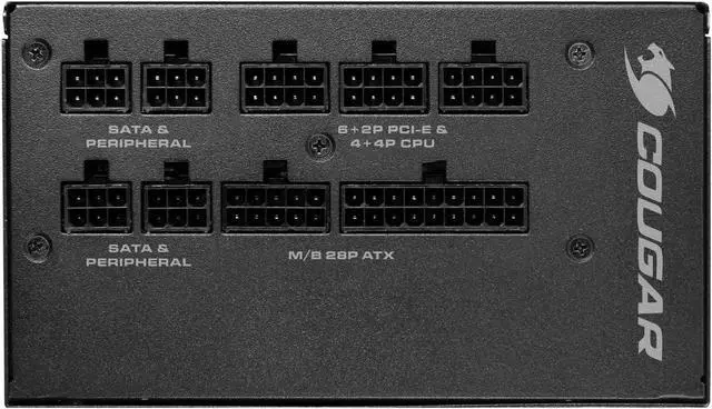 Alt view image 5 of 7 - COUGAR GEX a 80Plus Gold Certified PSU (GEX650)