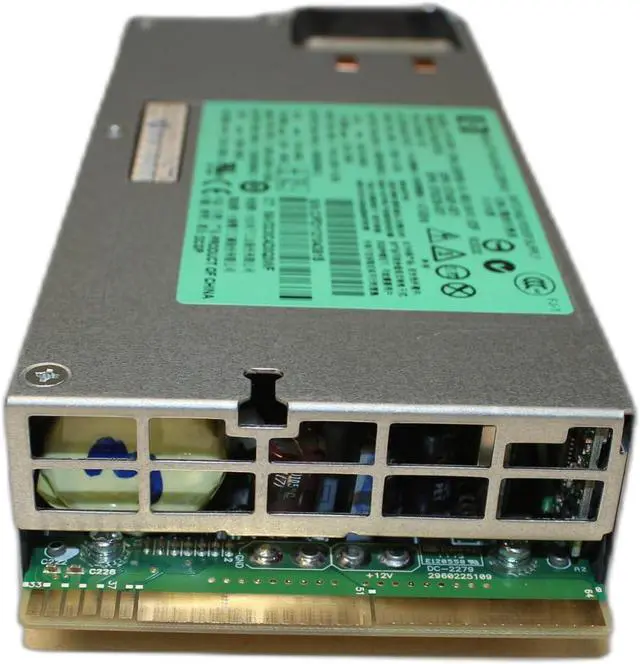 Alt view image 4 of 4 - 570451-101 - HP 1200W HE Platinum Hot Plug PSU for Proliant Servers.