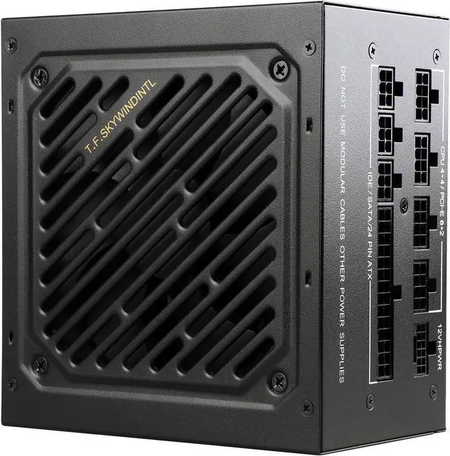 Main image of 1000W PSU ATX 3.0 PCIE 5.0 80 Plus Gold Fully Modular Power Supply 100-240V 120mm Silent Fan | Zero-RPM with 12+4PIN 12VHPWR Connector and 24Pin Motherboard Power for Gaming Desktop PC