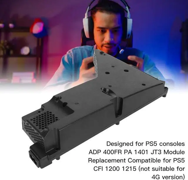 Alt view image 5 of 7 - Replacement Power Supply for PS5, 400FR Power Supply, Game Console Power Professional Internal Power Supply for Console 100127V 200240V