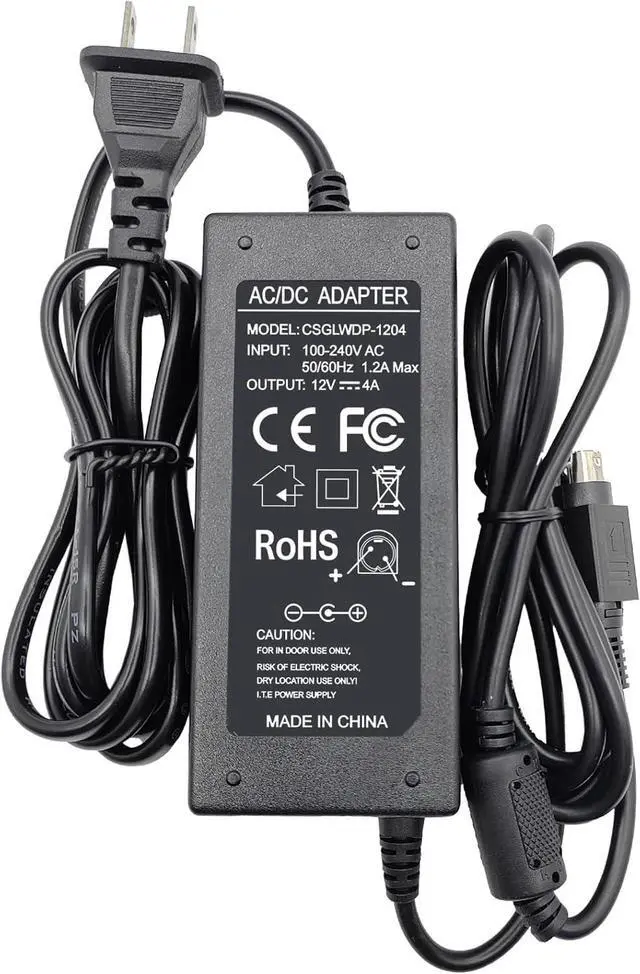 Alt view image 3 of 7 - CSGDWDP Power Supply Unit 12V-3.5A/4A 48W Output for AT&T Fiber Modem BGW-320 Power Supply Unit Compatible DirecTV AT&T Model EPS48R0-16 / EPS48R1-16 and Compatible Devices