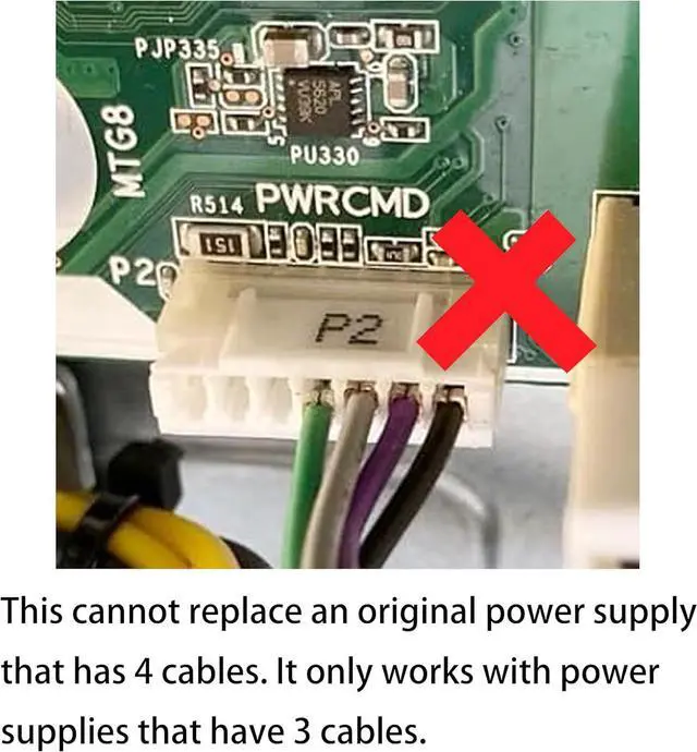Alt view image 2 of 6 - BestParts New 400W Power Supply PSU Compatible with HP Pavilion 590/ Pavilion 690/ Pavilion TG01/ Pavilion TP01/ Envy TE01/ HP M01 Desktop