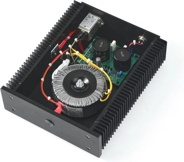 Alt view image 6 of 7 - Desktop Audiophile Linear Power Supply 100VA HiFi Ultra Low Noise Linear Power Supply 100W LPS (DC12V 5A) Black