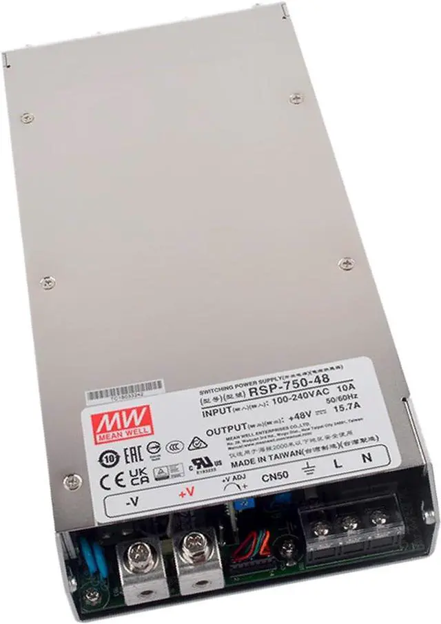 Alt view image 2 of 4 - Programmable 753.6W 48V 15.7A RSP-750-48 AC-DC Single Output RSP-750 Series Switching Power Supply