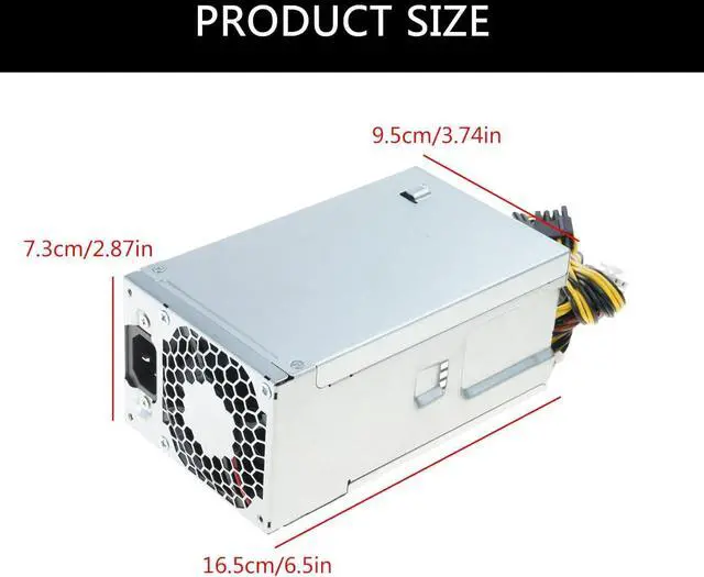 Alt view image 4 of 7 - 310W Power Supply for 280 288G3 282G3 400G4 SFF L63964004 PCG007 L63964002 D19310P2A 595 690 TG01 Computer