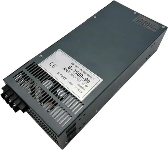 Alt view image 5 of 6 - 2000W Adjustable 1500W 1000W Switching Power Supply DC 12V 15V 24V 36V 48V 60V 72V 80V 90V 300V DC LED Power Supplies for Computer Lab, LED Strip Light and So on(0-72V,1000W)