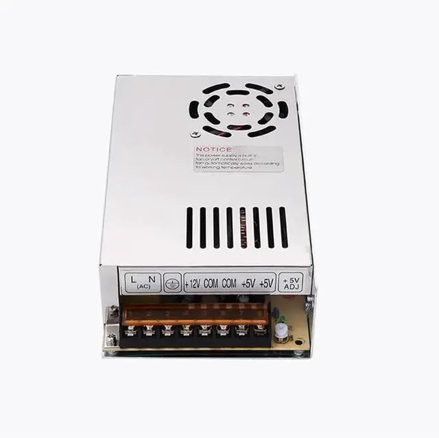 Alt view image 2 of 7 - 200 Dual Output Switching Power Supply 5V 12V/5V 24V/12V 24V Two Group Output Switch Power D-150A/B/C for Computer Lab, LED Strip Light and So on(D-200C 12V8A 24V4A)