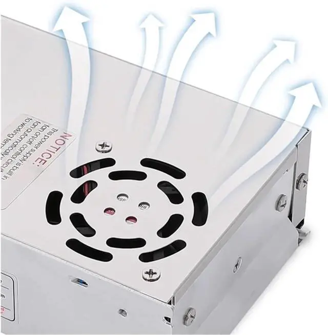 Alt view image 6 of 7 - 200 Dual Output Switching Power Supply 5V 12V/5V 24V/12V 24V Two Group Output Switch Power D-150A/B/C for Computer Lab, LED Strip Light and So on(D-200C 12V8A 24V4A)