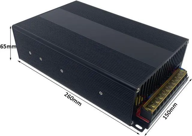 Alt view image 3 of 6 - 2000W Single Output Switching Power Supply Adapter 0-24V 28V 83A 36V 48V 60V 72V Adjustable For Led Light CCTV Stepper AC To DC Transformer for Computer Lab, LED Strip Light and So on(72V)