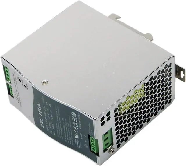 Alt view image 3 of 5 - Switch Din Rail Power Supply DRC-180A B 180w Din Rail Power Supply with UPS AC DC 13.8v 27.6v Rechargeable Single Output Switching Power Supply (Size : 13.8V(DRC-180A), Color : 180W)