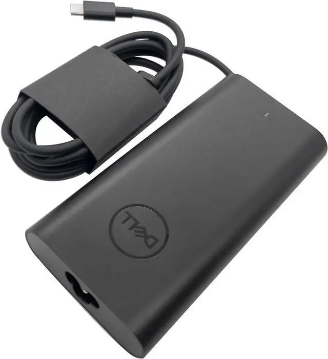 Alt view image 4 of 5 - New Replacement for Dell Laptop Charger GAN 165W Watt USB Type C AC Power Adapter, Precision 5680 5690 AC Charger, XPS 17 9720 9730, 0M9TG5, 0GXFW2, 0N86KM. LA165PM210.
