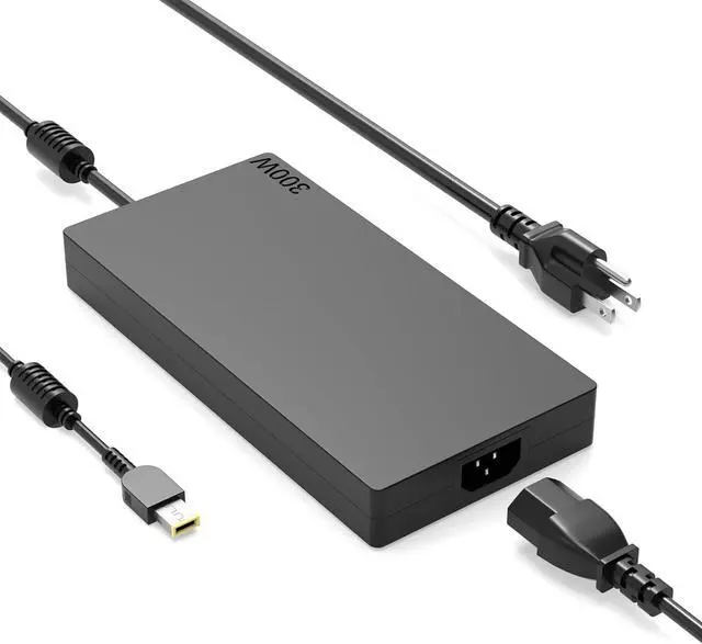 Main image of 300W Legion Charger Compatible with Lenovo Slim 300W AC Adapter GX21F23045 ADL300SDC3A Legion 9i Ryzen 9 RTX 4060 4070 4080 4090 Gaming Laptop