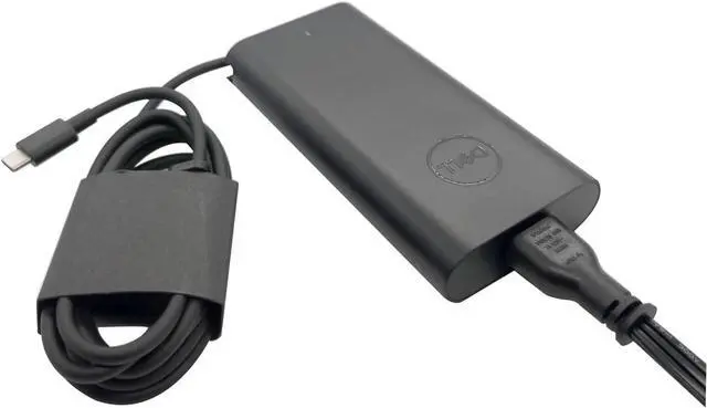 Alt view image 3 of 5 - New Replacement for Dell Laptop Charger GAN 165W Watt USB Type C AC Power Adapter, Precision 5680 5690 AC Charger, XPS 17 9720 9730, 0M9TG5, 0GXFW2, 0N86KM. LA165PM210.