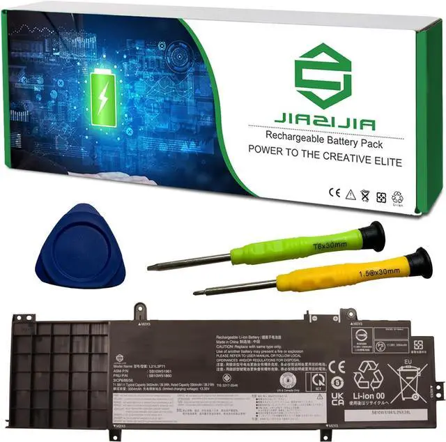 Main image of L21L3P71 Laptop Battery Replacement for Lenovo ThinkPad T14 P14s Gen 3 Gen 4 Series SB10W51961 5B10W51860 SB11M89823 5B11M90022 L21C3P71 SB10W51963 5B10W51862 L21M3P71 11.58V 39.3Wh