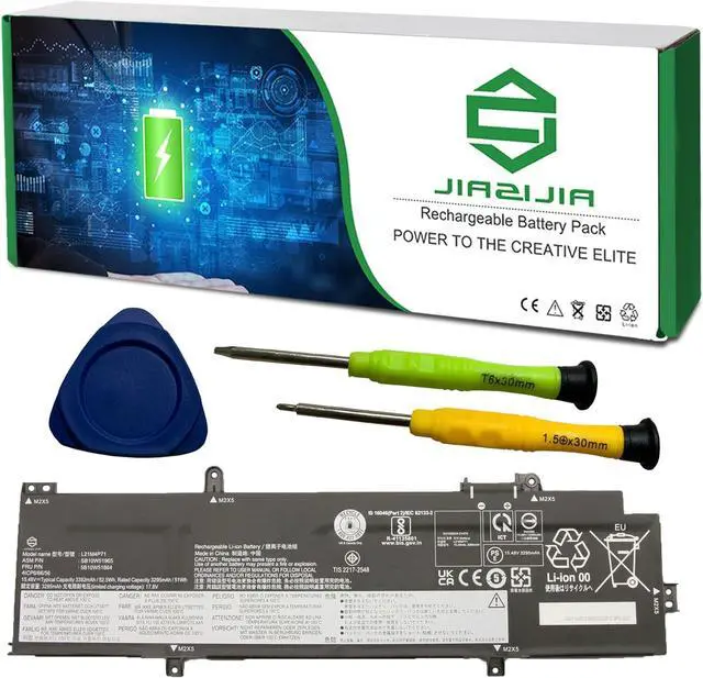 Main image of L21M4P71 Laptop Battery Replacement for Lenovo ThinkPad T14 P14s Gen 3 2022 Gen 4 2023 Series SB10W51965 5B10W51864 SB10W52000 5B10W51899 L21C4P71 L21D4P71 L21M4P72 L21L4P71 15.48V 52.5Wh