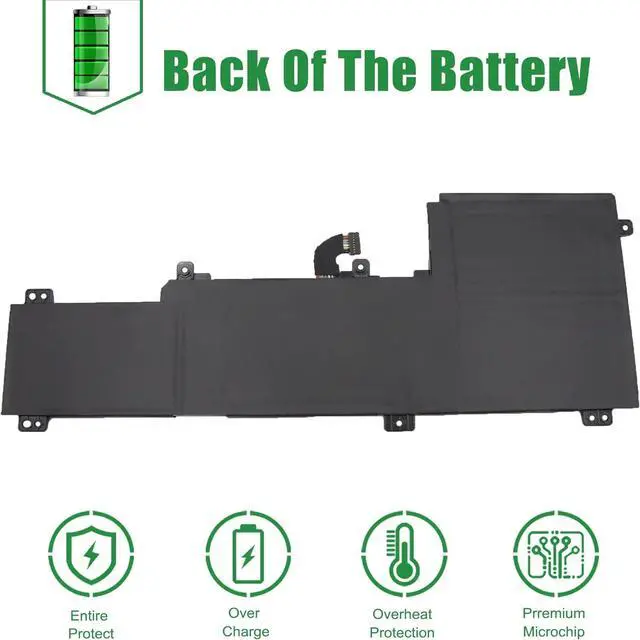 Alt view image 5 of 5 - L20L4PE1 Laptop Battery Replacement for Lenovo IdeaPad 5 Pro-16ACH6 Pro-16IHU6 Creator 5-16ACH6 Series SB11B66556 5B11B66554 SB11N52017 5B11N52019 L20M4PE1 SB11B66551 L20C4PE1 15.36V 75Wh