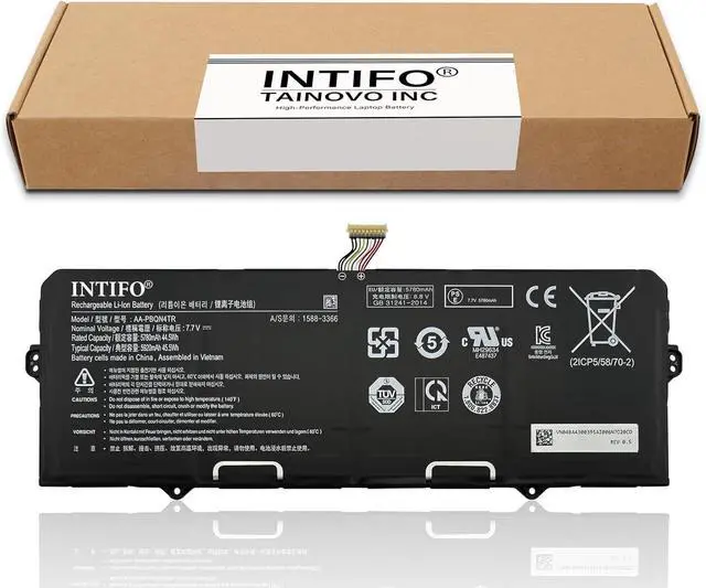 Alt view image 2 of 2 - 45.5Whr AA-PBQN4TR Laptop Battery Compatible with Samsung Galaxy Chromebook 2 XE530QDA 13.3" Series XE530QDA-KA1US XE530QDA-KA2US XE530QDA-KB1US XE530QDA-KB2US Notebook BA43-00395A