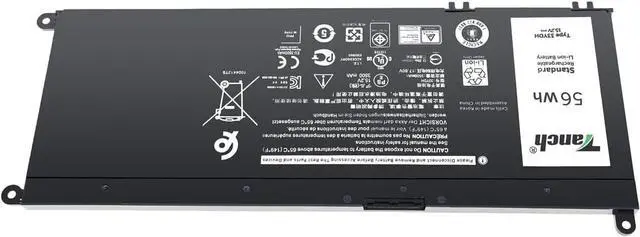 Alt view image 2 of 6 - Tanch 33YDH Laptop Battery Replacement for Dell Latitude 3580 3500 Inspirion 17 7000 Series (7779) G7 7588 G3 17 G5 15 5587 P30E001 H3PL6L2 15.2V 3500mAh 56Wh