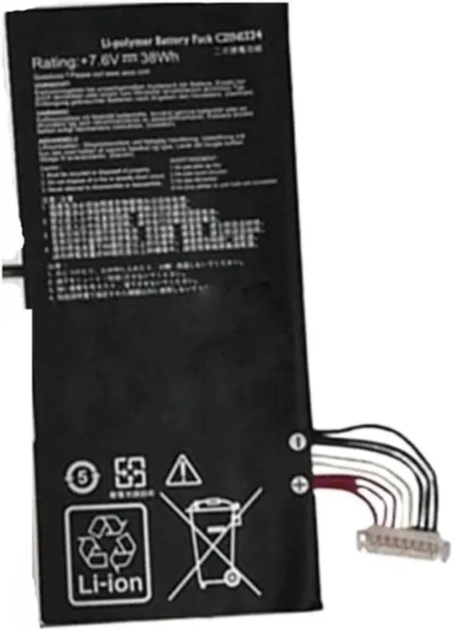 Main image of 7.6V 38Wh Laptop Battery C21N1334 Compatible with Asus Transformer Book T200TA/T200TA-1A/1K/1R /200TA-C1-BL