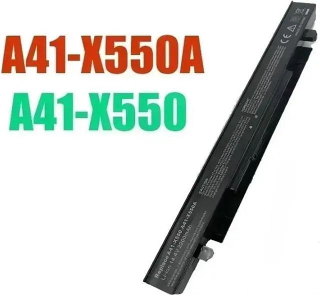 Alt view image 3 of 5 - 6800mAh Notebook Battery, Compatible with ASUS X550/X450 /A41-X550A X550C/X550V/X450C/X550CA/X452EA/X452C/C(6800mAh)